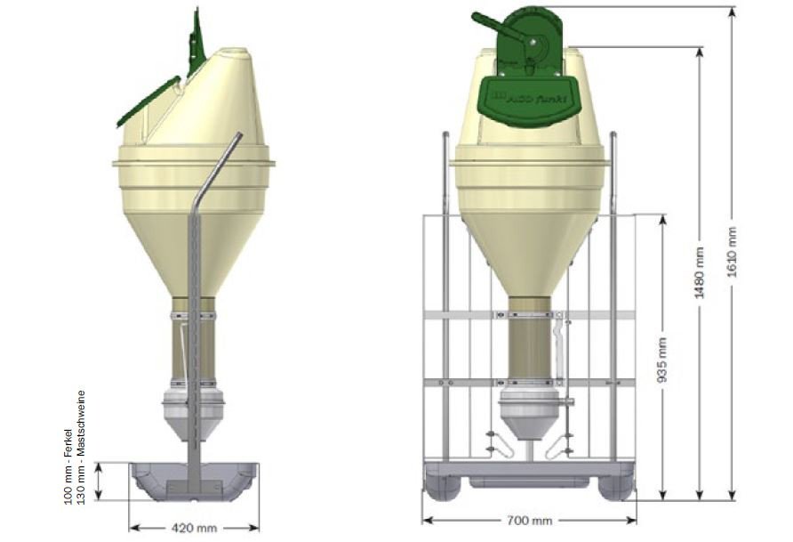 FunkiMat Single dimensions